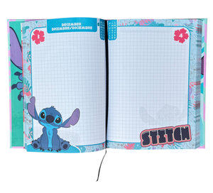 Diario Stitch DISNEY Agenda 10 Mesi Non Datato Scuola Elementare Media - 74330a3236