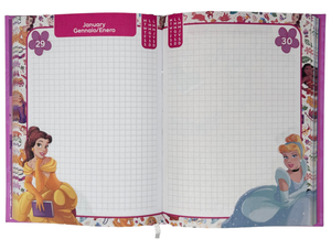 Diario Principesse DISNEY Agenda 10 Mesi Non Datato Scuola Elementare Media - 74330a3151