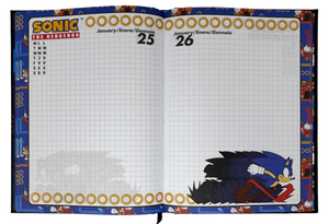 Diario Sonic Agenda 10 Mesi Non Datato Scuola Elementare Media - 74330a2279