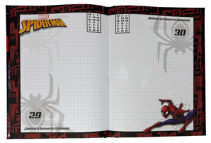 Diario Spiderman MARVEL Agenda 10 Mesi Non Datato Scuola Elementare Media - 508446-097