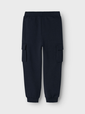 Pantalone da Ginnastica con Tasche Laterali Vita Elasticizzata Regolabile Bambino - 13221426
