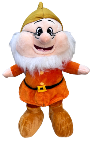 Peluche 7 Nani DISNEY Gongolo Brontolo Mammolo Pisolo Dotto Eolo Cucciolo Pupazzo Cm. 28