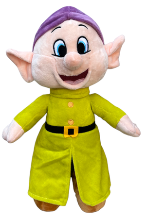 Peluche 7 Nani DISNEY Gongolo Brontolo Mammolo Pisolo Dotto Eolo Cucciolo Pupazzo Cm. 28