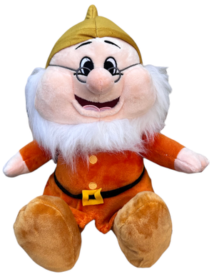 Peluche Nano Dotto DISNEY Pupazzo Biancaneve e i 7 Nani 28 CM