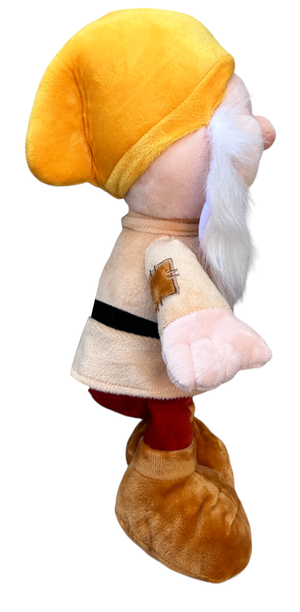 Peluche Nano Eolo DISNEY Pupazzo Biancaneve e i 7 Nani 28 CM