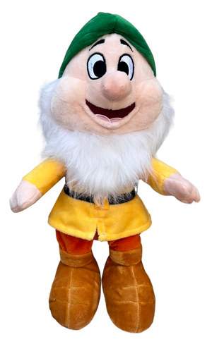 Peluche Nano Mammolo DISNEY Pupazzo Biancaneve e i 7 Nani 28 CM