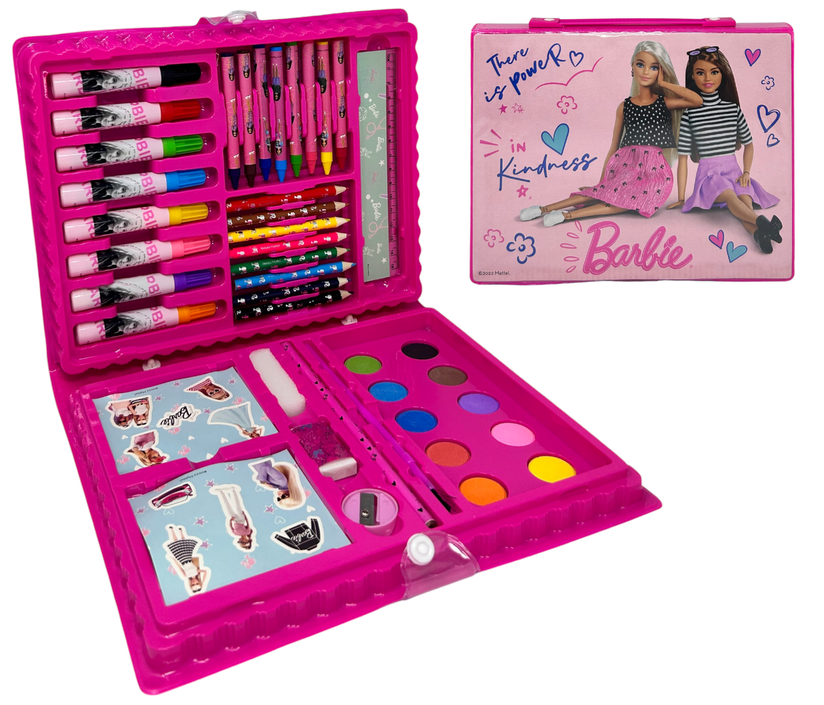 Colori Barbie Valigetta 52 Pezzi Bambina - Br0826