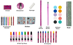 Colori Barbie Valigetta 52 Pezzi Bambina - Br0826