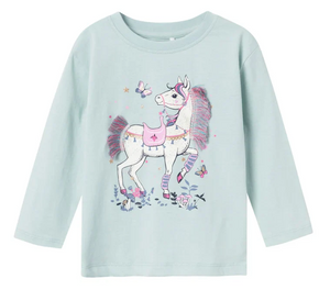 T-Shirt M.l. Maglietta Bambina - 13233846verdeacqua