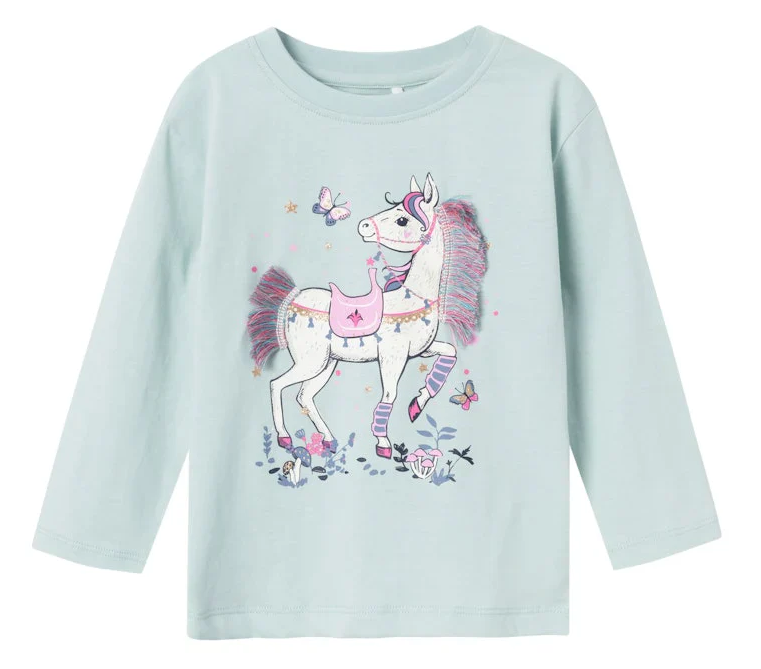 T-Shirt M.l. Maglietta Bambina - 13233846verdeacqua