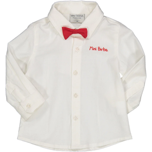 Camicia M.l. con Papillon Neonato - 90005.00.10n