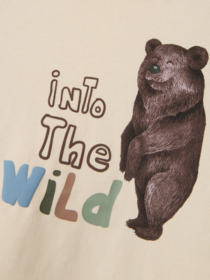 T-Shirt M.l. Maglietta Bambino - 13233702beige
