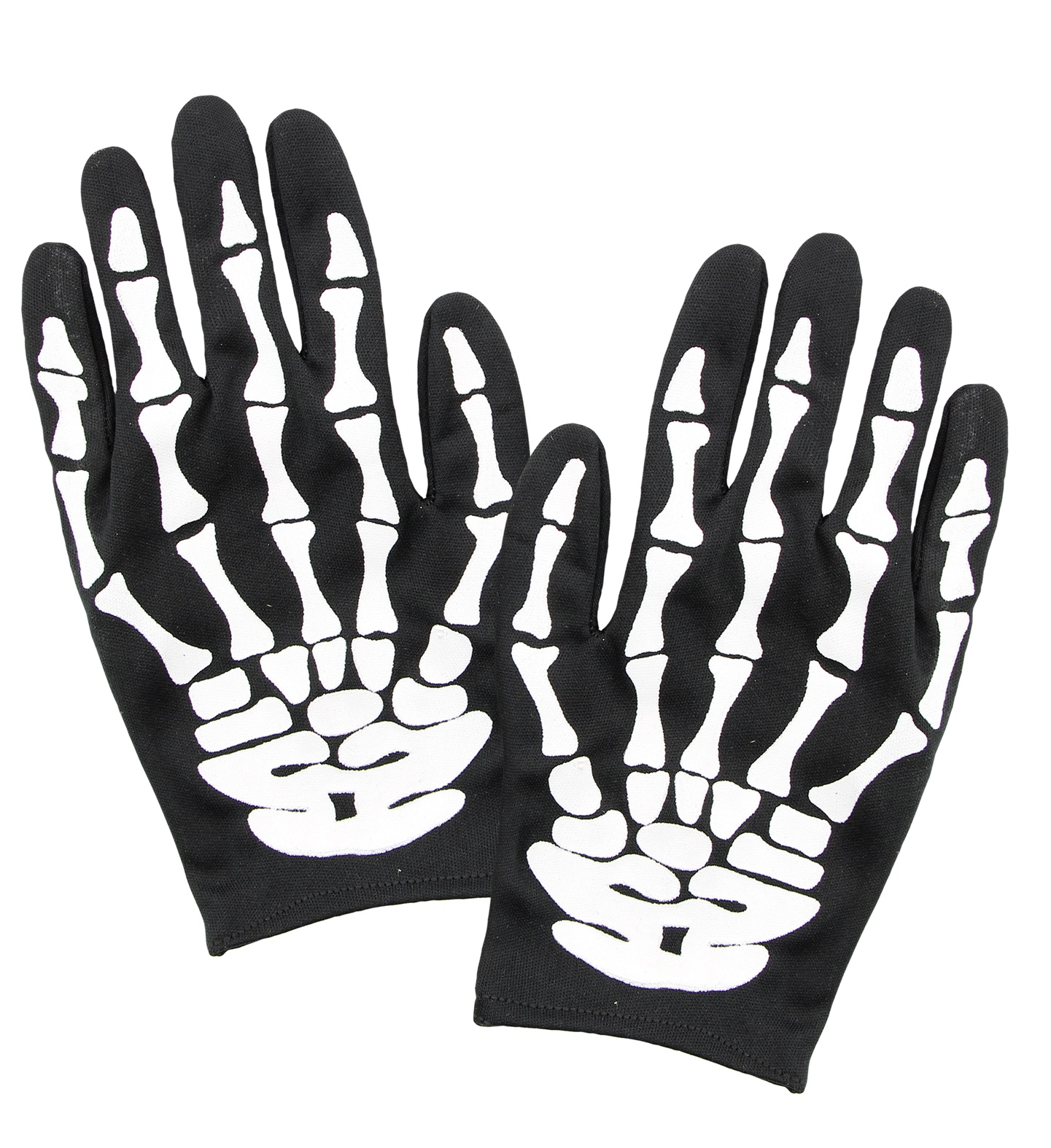Guanti Ossa Taglia Unica Accessori Carnevale Halloween - 34276