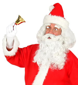Campana di Babbo Natale 20 CM Accessorio Travestimento Costumi Natale Carnevale - 1509x