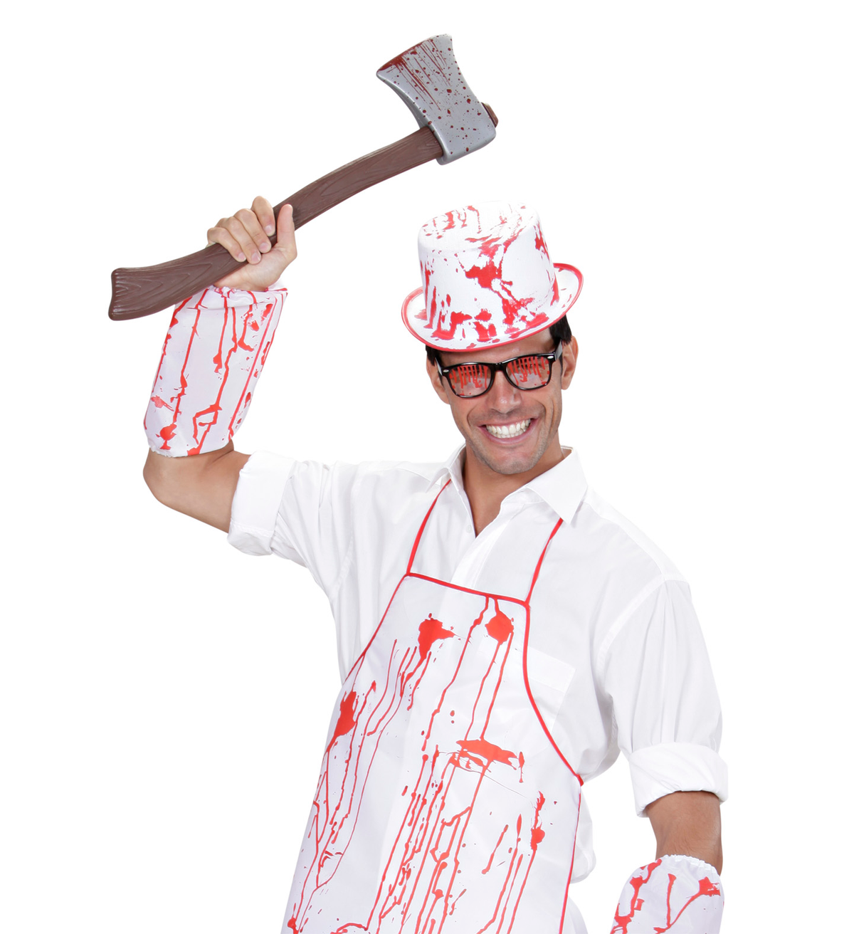 Ascia Insanguinata Accessori Travestimento Halloween - 9834b