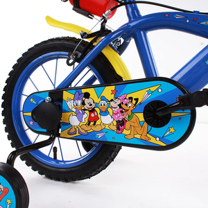 Bicicletta Mickey&friends DISNEY Topolino 14" Età 3/5 Anni con Rotelle - 21152