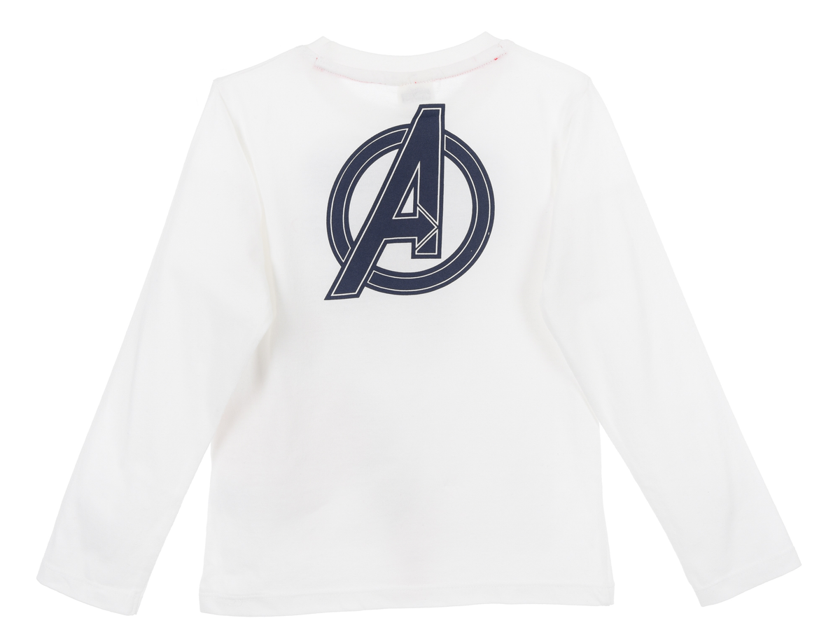 T-Shirt M.l. Capitan America MARVEL Bambino Ragazzo Sun City 4/10 Anni - Xh1177bianco