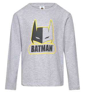 T-Shirt M.l. Batman Bambino Ragazzo Sun City 4/10 Anni - Xh1155grigio C.