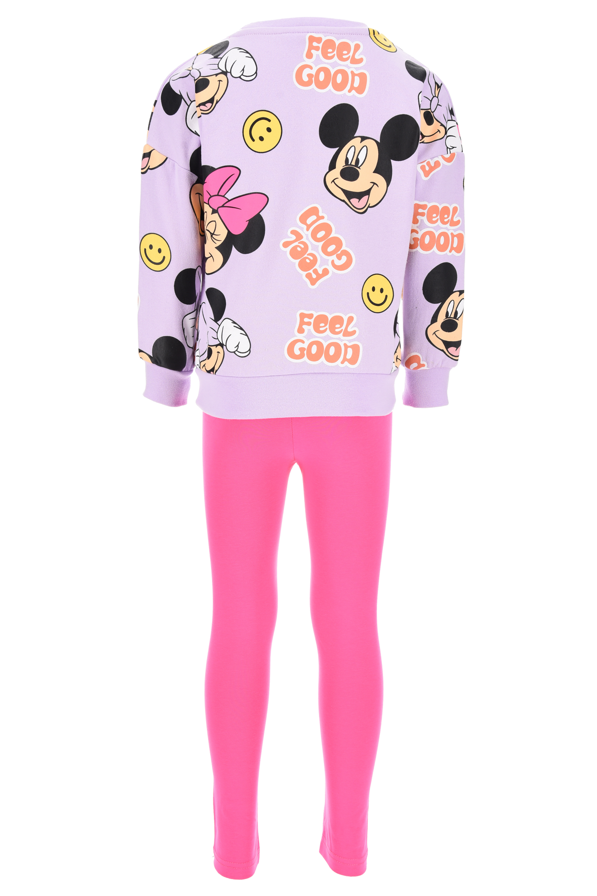 Completo Felpa con Leggings Minni Bambina Sun City 3/8 Anni - Xh1220fuxia