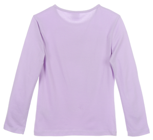 T-Shirt M.l. Minnie Mouse DISNEY Maglietta Bambina Sun City 3/8 Anni - Xh1334lilla