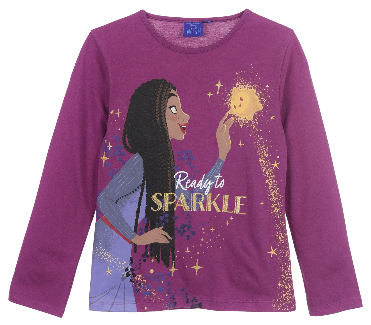 T-Shirt M.l.wish DISNEY Maglietta Bambina Sun City 6/12 Anni - Xh1328viola