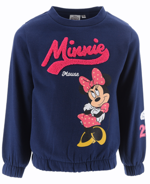 Felpa Minnie Mouse DISNEY 3/8 Anni Maglietta Sun City - Xh1403blu