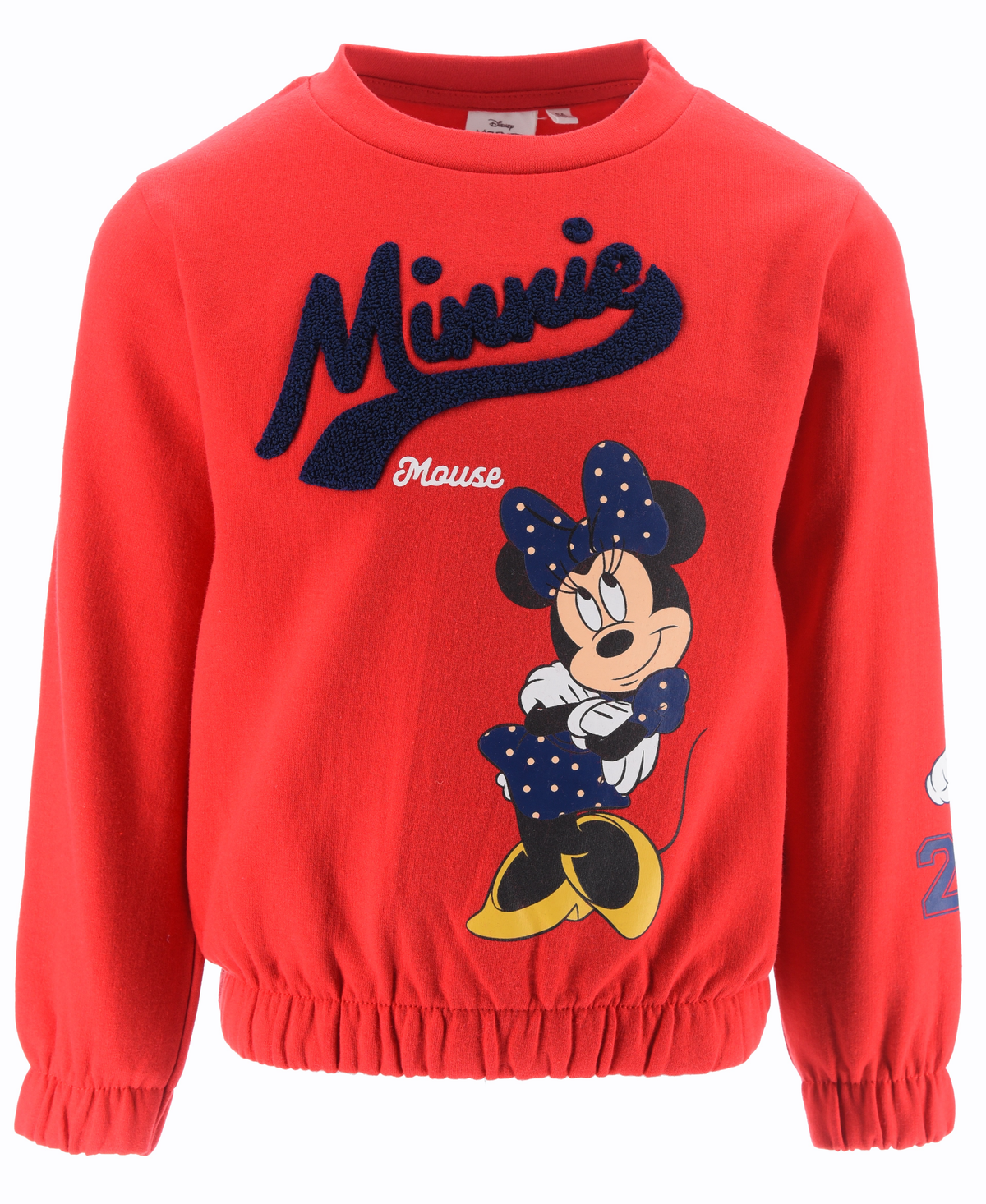 Felpa Minnie Mouse DISNEY 3/8 Anni Maglietta Sun City - Xh1403rosso
