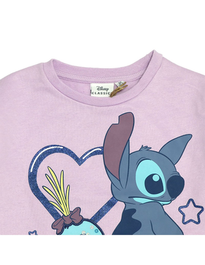 Felpa Lilo & Stitch DISNEY DISNEY 3/8 Anni Maglietta Sun City - Xh1230viola