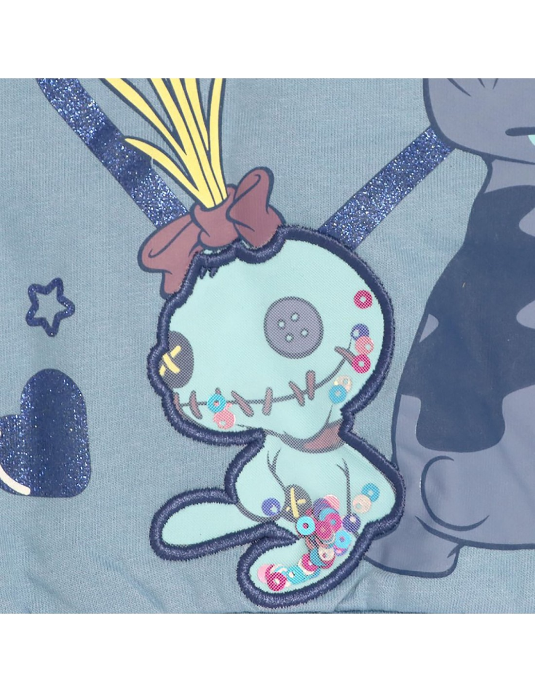 Felpa Lilo & Stitch DISNEY DISNEY 3/8 Anni Maglietta Sun City - Xh1230blu
