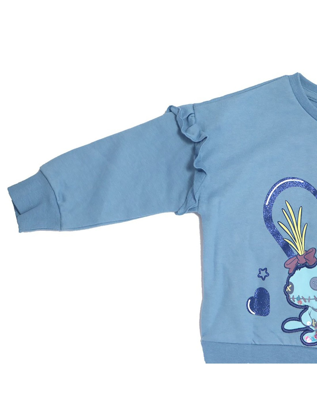 Felpa Lilo & Stitch DISNEY DISNEY 3/8 Anni Maglietta Sun City - Xh1230blu