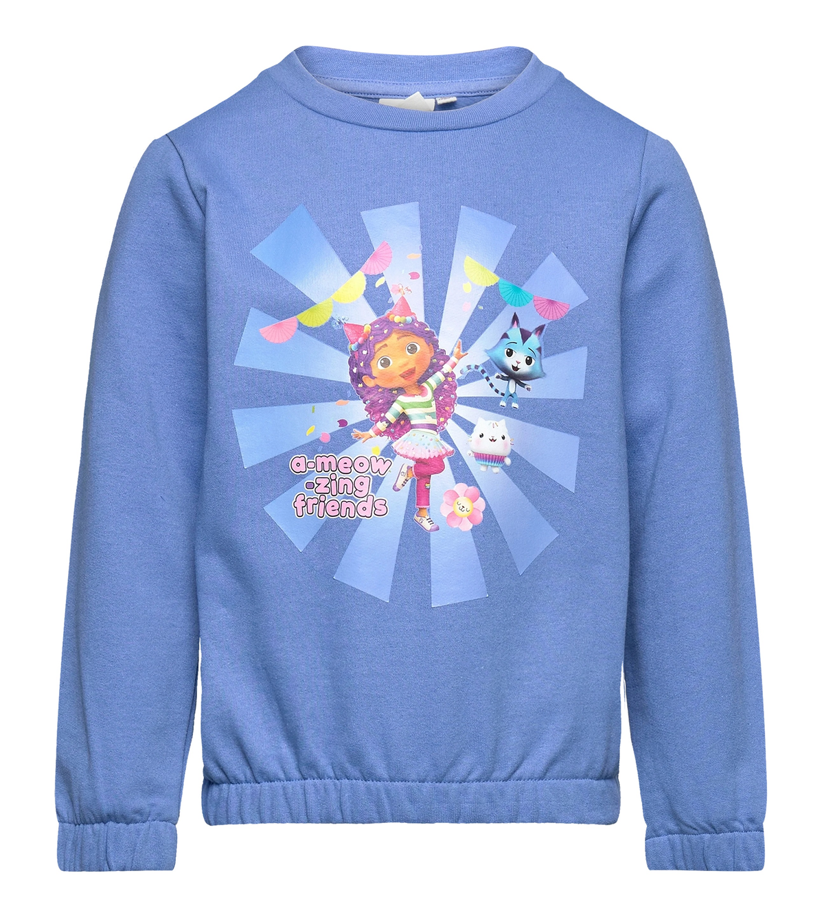 Felpa Gabby's Dollhouse 3/8 Anni Maglietta Sun City - Xh1233blu