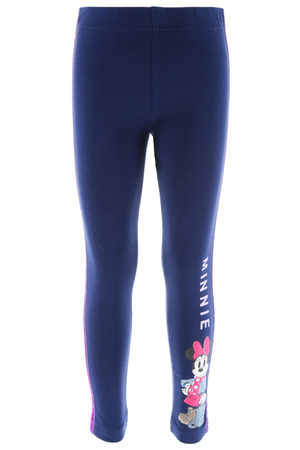 Leggings Minnie Mouse DISNEY Pantalone 3/8 Anni Sun City - Xh1259blu