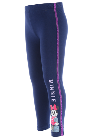 Leggings Minnie Mouse DISNEY Pantalone 3/8 Anni Sun City - Xh1259blu