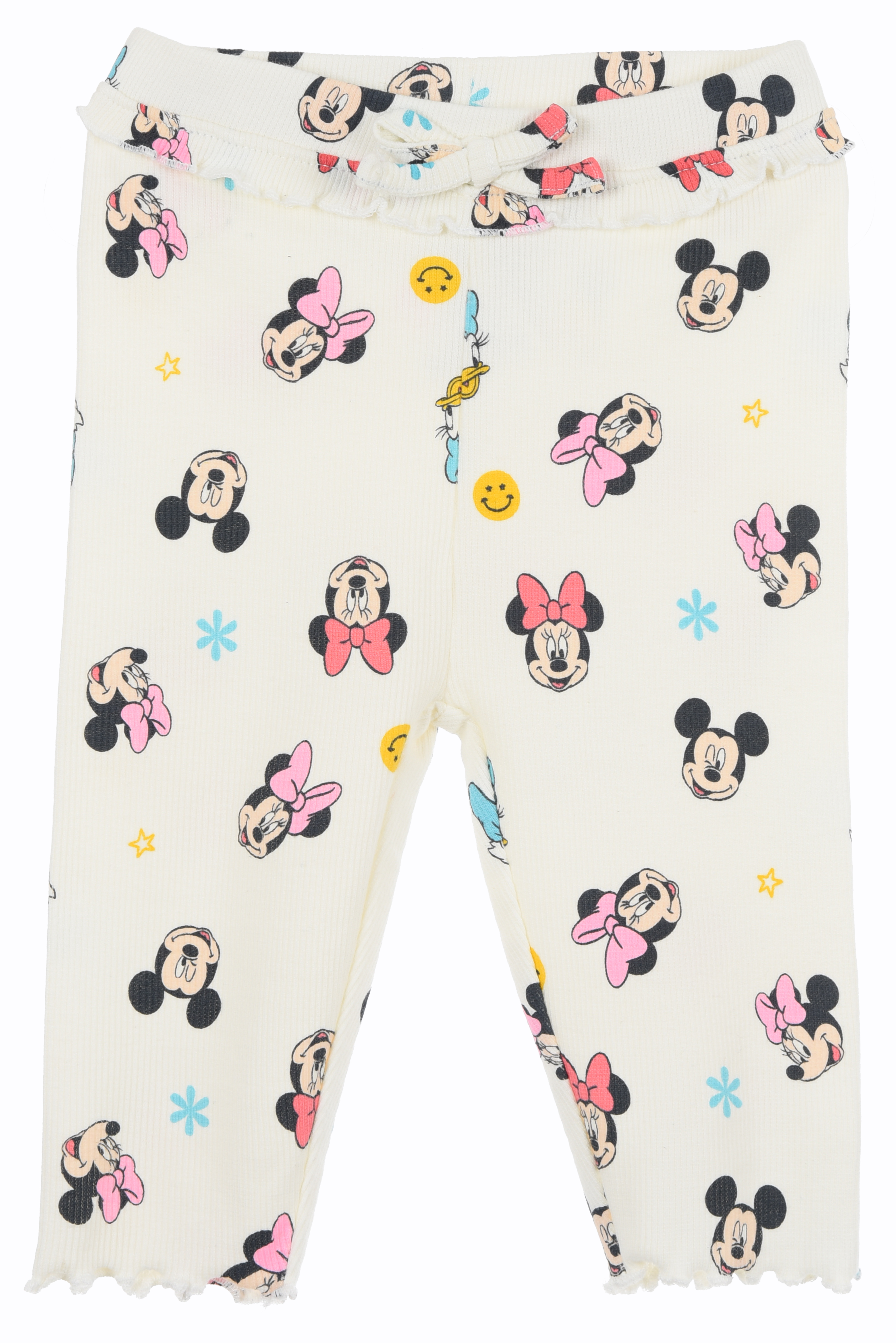 Leggings Minnie Mouse DISNEY Pantalone 6/24 Mesi Sun City - Xh0015bianco