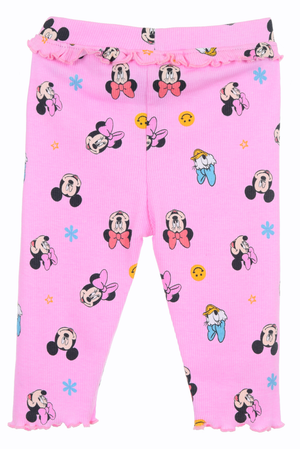 Leggings Minnie Mouse DISNEY Pantalone 6/24 Mesi Sun City - Xh0015rosa