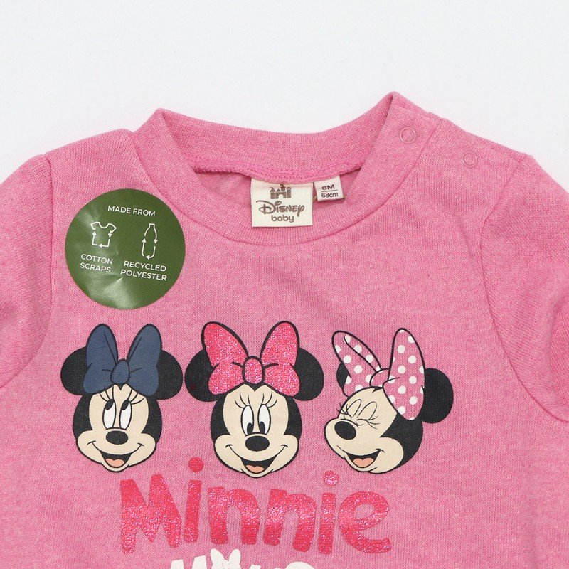 Tuta Completo Minnie DISNEY Neonata Sun City 6/24 Mesi - Xh0001rosa