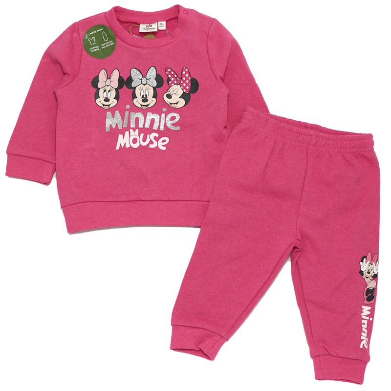 Tuta Completo Minnie DISNEY Neonata Sun City 6/24 Mesi - Xh0001fuxia
