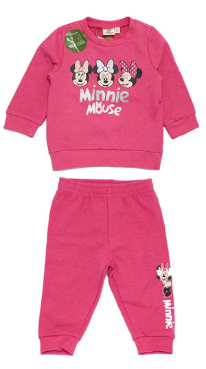 Tuta Completo Minnie DISNEY Neonata Sun City 6/24 Mesi - Xh0001fuxia