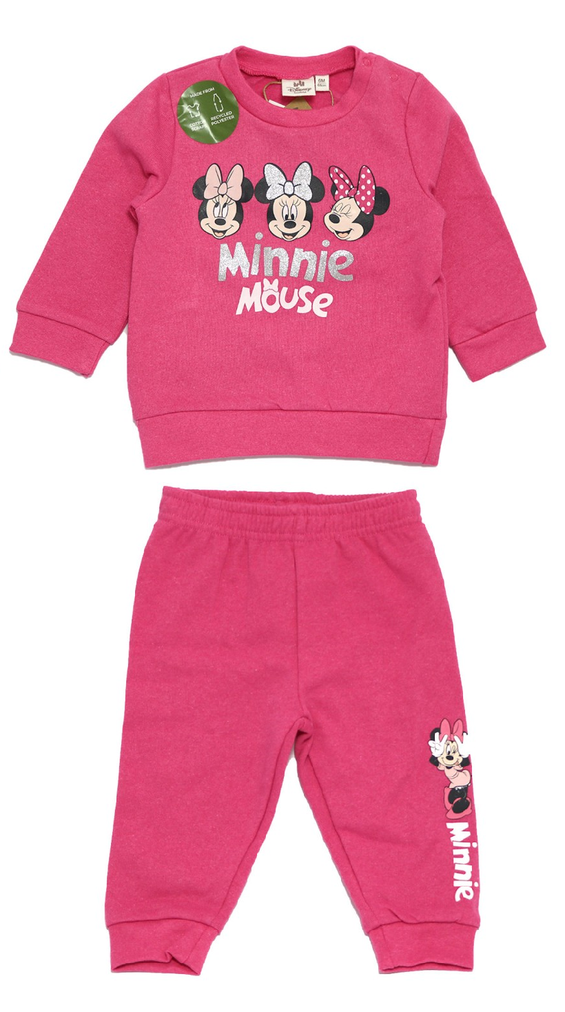 Tuta Completo Minnie DISNEY Neonata Sun City 6/24 Mesi - Xh0001fuxia