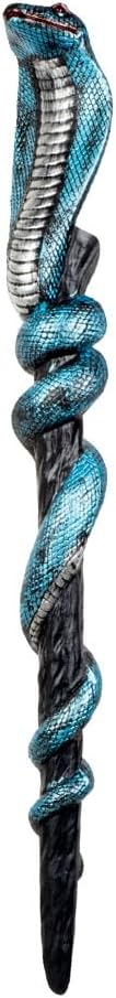 Bacchetta Scettro Serpente 64 CM Accessori per Abito Vestito Travestimento Carnevale - 42224