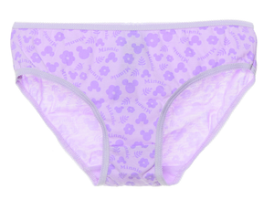 Mutandine Set 5 Pezzi Minnie  DISNEY Slip in Cotone in Scatola 3/8 Anni - Xh30017