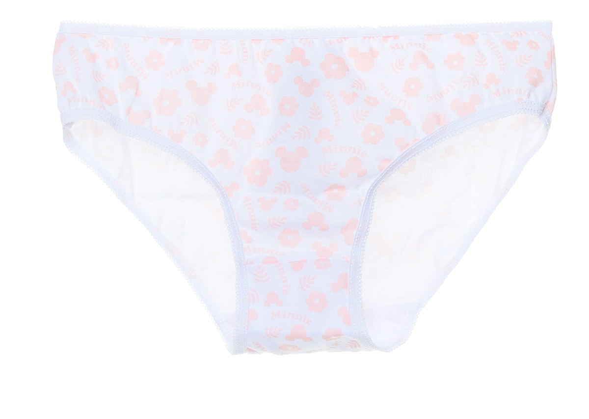 Mutandine Set 5 Pezzi Minnie  DISNEY Slip in Cotone in Scatola 3/8 Anni - Xh30017