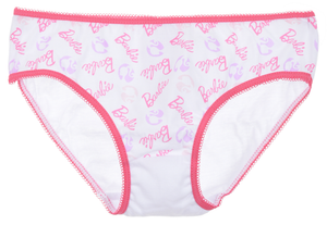 Mutandine Set 3 Pezzi Barbie Slip in Cotone in Scatola 4/10 Anni - Xh30026