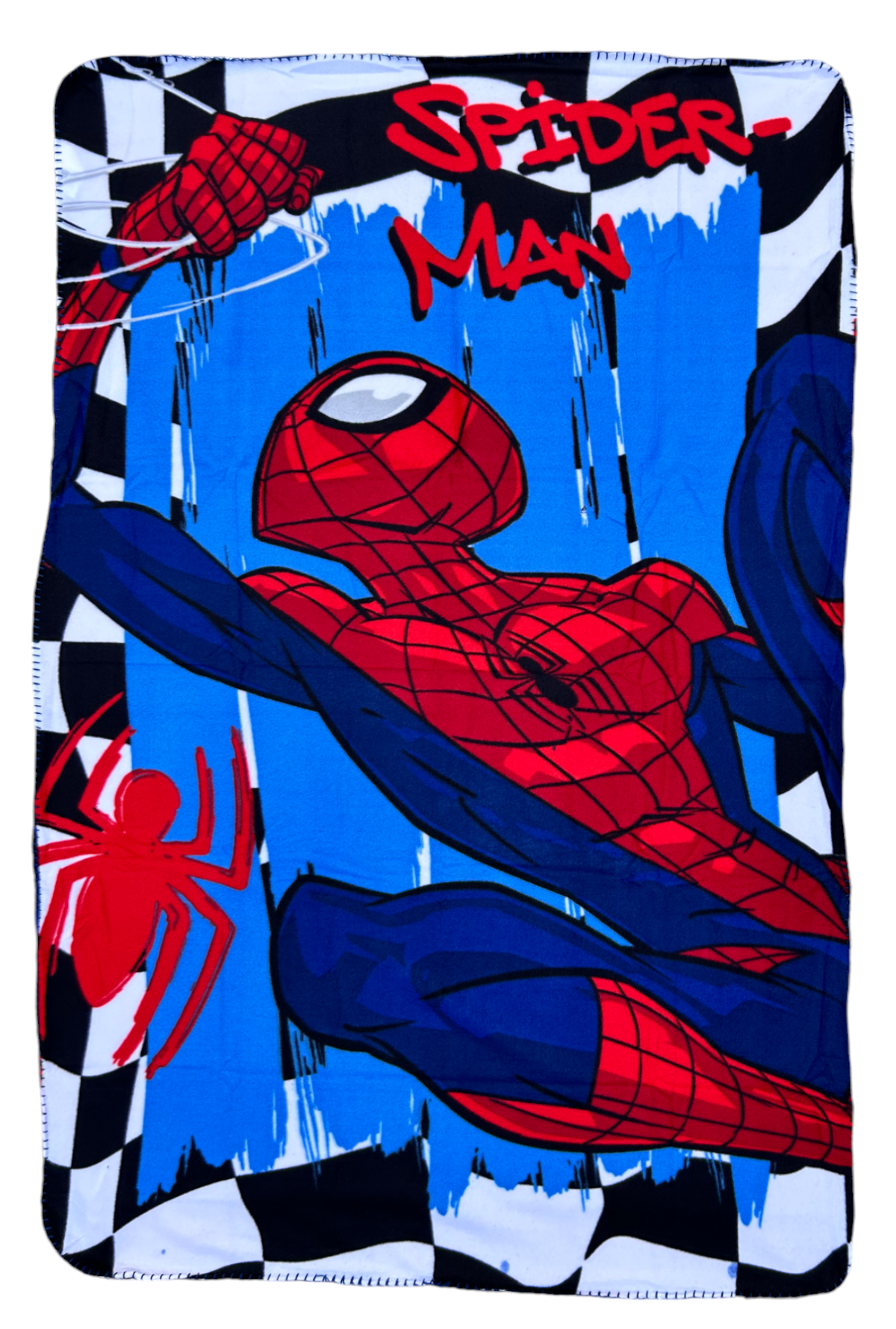 Plaid in Pile Spiderman MARVEL Coperta in Morbido Poliestere 100 X 150 CM 210 Gsm - Spm-1431