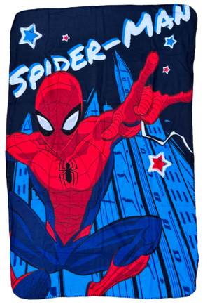 Plaid in Pile Spiderman MARVEL Coperta in Morbido Poliestere 100 X 150 CM 210 Gsm - Spm-1420
