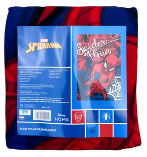 Plaid in Pile Spiderman MARVEL Coperta in Morbido Poliestere 100 X 150 CM 210 Gsm - Spm-1418