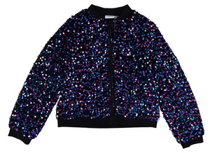 Giubbotto con Paillettes Bambina - 13222686