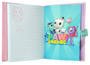 Diario Segreto Glitterato Gabby's Dollhouse con Combinazione Elettronica  - Gd00040