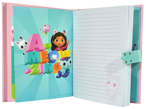Diario Segreto Glitterato Gabby's Dollhouse con Combinazione Elettronica  - Gd00040
