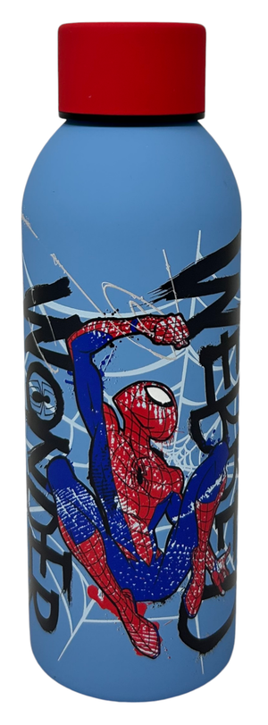Borraccia Spiderman MARVEL Bottiglia in Acciaio Inox con Tappo Svitabile 500 Ml - 843372